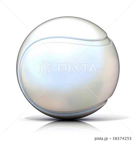 White tennis ball 38374253