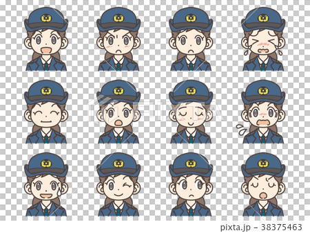 女警官的表情變異 女警官的表情變異 38375463