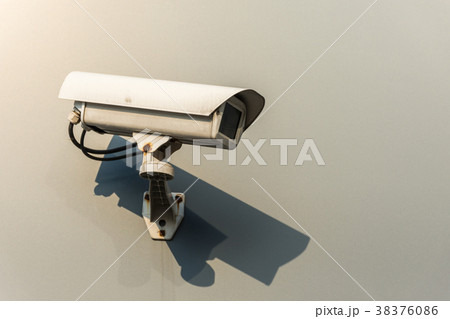 CCTV cameras are installed along street in Bangkok CCTV cameras are installed along street in Bangkok 38376086
