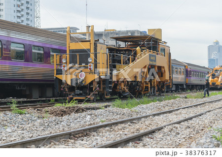 Restoration the railroad tracks Restoration the railroad tracks 38376317