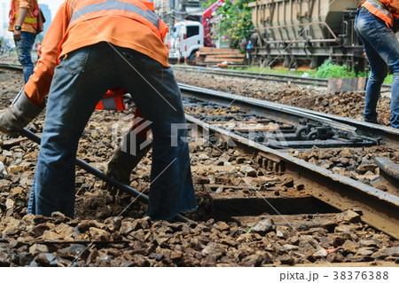 Restoration the railroad tracks Restoration the railroad tracks 38376388