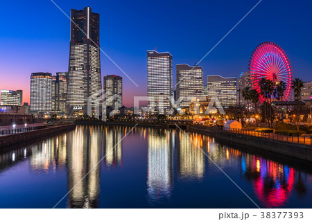 《神奈川県》横浜みなとみらい・全館ライトアップ夜景 38377393