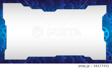 Abstract gears frame background Abstract gears frame background 38377452