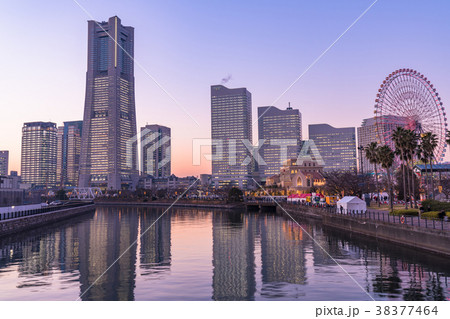 《神奈川県》横浜みなとみらい・全館ライトアップ夜景 《神奈川県》横浜みなとみらい・全館ライトアップ夜景 38377464