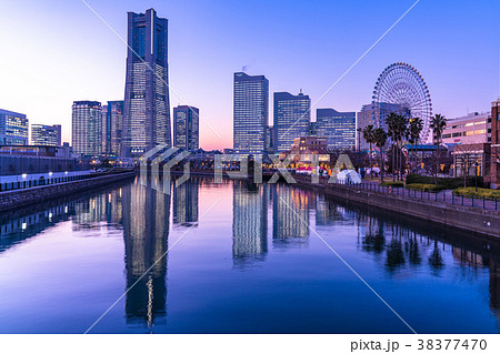 《神奈川県》横浜みなとみらい・全館ライトアップ夜景 38377470