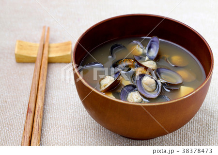 しじみの味噌汁 38378473