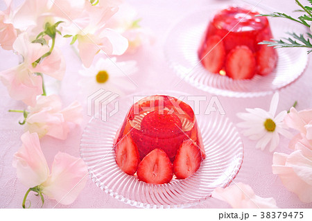 いちごゼリー　あまおうゼリー 38379475