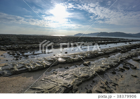 冬の青島　鬼の洗濯板 38379906