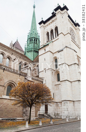St. Peters Cathedral exterior, Geneva St. Peters Cathedral exterior, Geneva 38382431