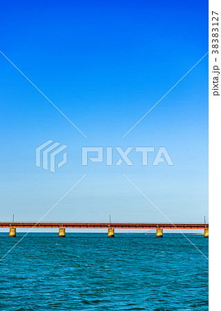 由良川橋梁　青空 38383127