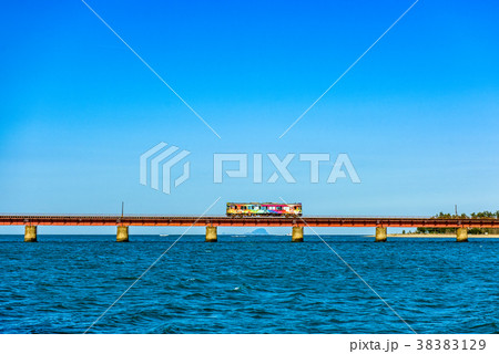 由良川橋梁　青空 38383129