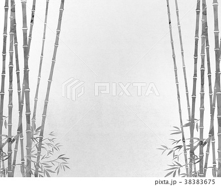竹林　笹　テクスチャー 38383675