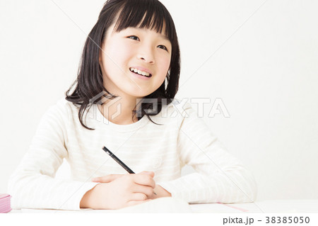 教育　塾　宿題　勉強　子供 38385050