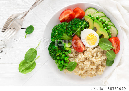 Healthy detox dish, Buddha bowl 38385099