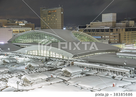 大雪 金沢駅 大雪 金沢駅 38385686