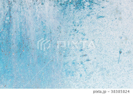 Textured metal surface carelessly colored blue Textured metal surface carelessly colored blue 38385824
