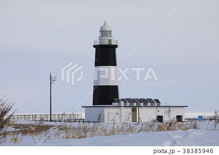 冬の能取岬灯台・2018年 38385946