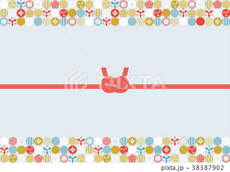 熨斗紙 和柄 のイラスト素材