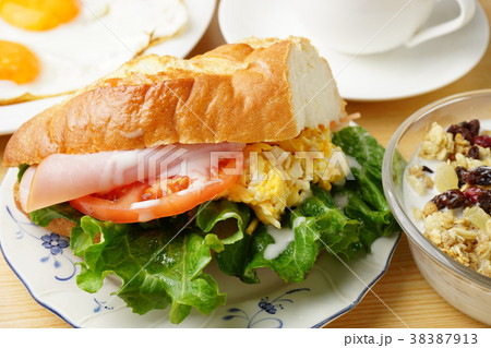 サンドイッチ 朝食 サンドイッチ 朝食 38387913