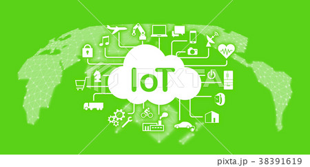 ネットワーク＿イメージイラスト 38391619