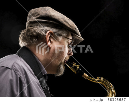 Sax Player 38393687