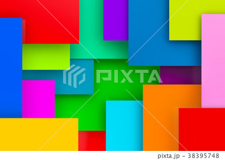Abstract colorful background, 3D rendering 38395748