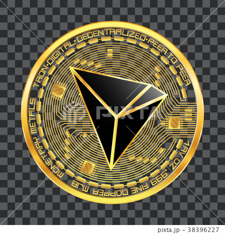 Crypto currency tron golden symbol Crypto currency tron golden symbol 38396227