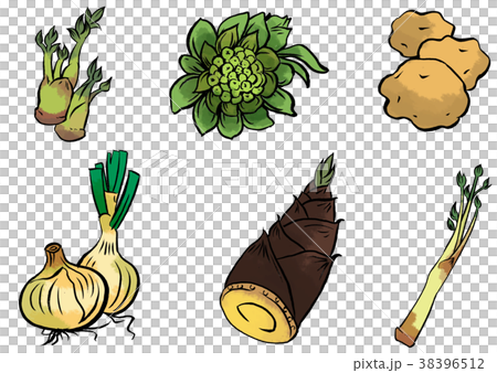 春の味覚のイラスト素材