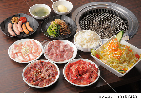 焼肉 韓国料理 集合 焼肉 韓国料理 集合 38397218
