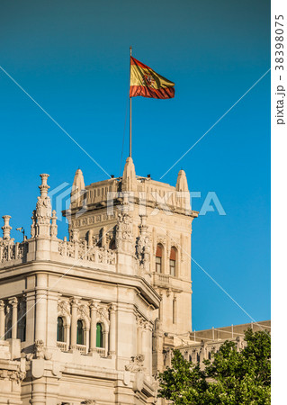 Plaza de la Cibeles (Cybele's Square) Central Post 38398075