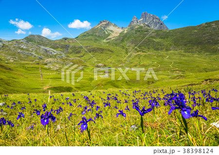 Pyrenees mountains frontera del Portalet, Huesca, 38398124