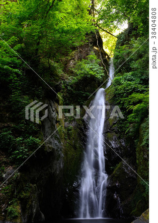 渓流の滝 38404808