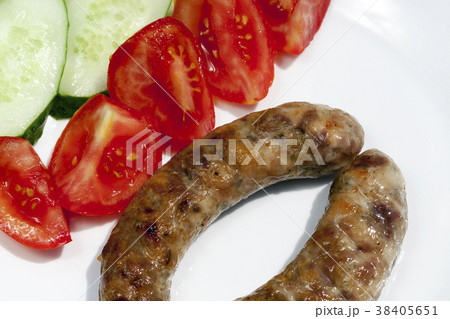Grilled sausages 38405651