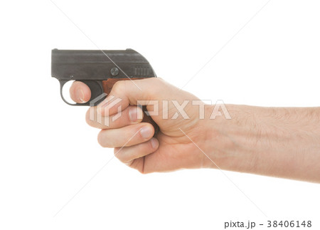 Small old alarm pistol 38406148
