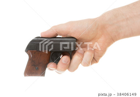 Small old alarm pistol 38406149