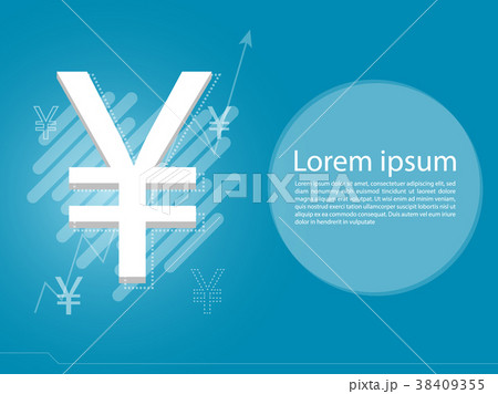 yen money business graph background vector yen money business graph background vector 38409355