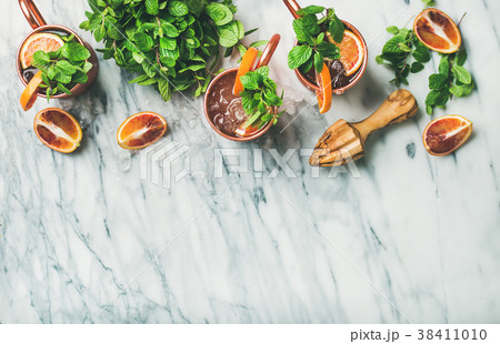 Blood orange Moscow mule alcohol cocktails 38411010