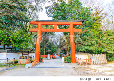 京都　八坂神社　東北門 38413381