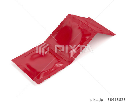 Condoms on white background Condoms on white background 38413823