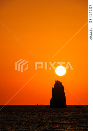 小角力の夕陽　ながさきサンセットロード　【長崎県長崎市外海町】 38414137