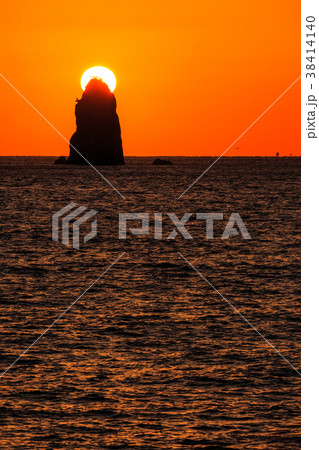 小角力の夕陽　ながさきサンセットロード　【長崎県長崎市外海町】 38414140