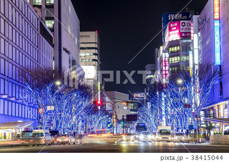 愛知県 名古屋市 大津通 夜景 愛知県 名古屋市 大津通 夜景 38415044