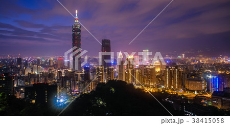 台北の夜景 台北の夜景 38415058