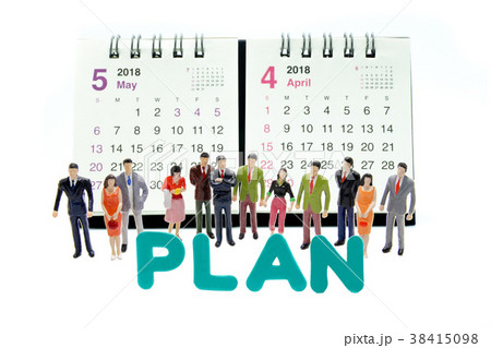 2018カレンダー PLAN 38415098