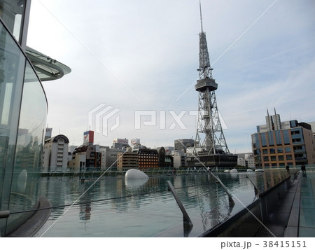 オアシス21からテレビ塔を望む オアシス21からテレビ塔を望む 38415151