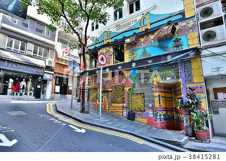 香港島 壁画アート地区 香港島 壁画アート地区 38415281