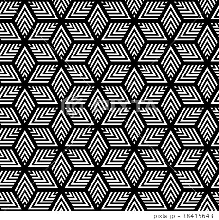 Seamless geometric pattern. - Stock Illustration [38415643] - PIXTA