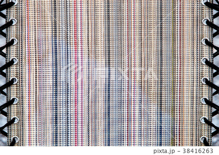 color plastic rattan hanking with rope 38416263