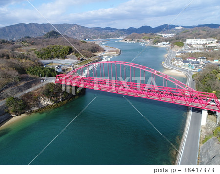 ドローンから向島大橋④ 38417373