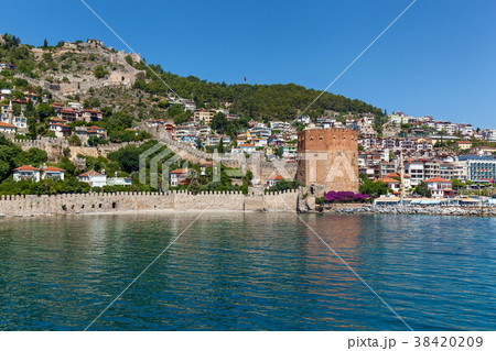 a fortress in Alanya. 38420209